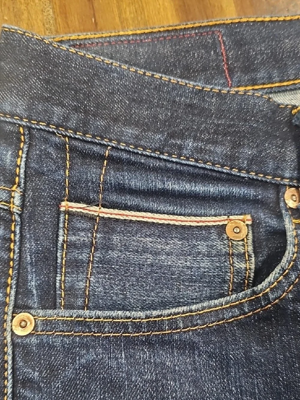 Care Label Slim 402 Selvedge Denim Jeans